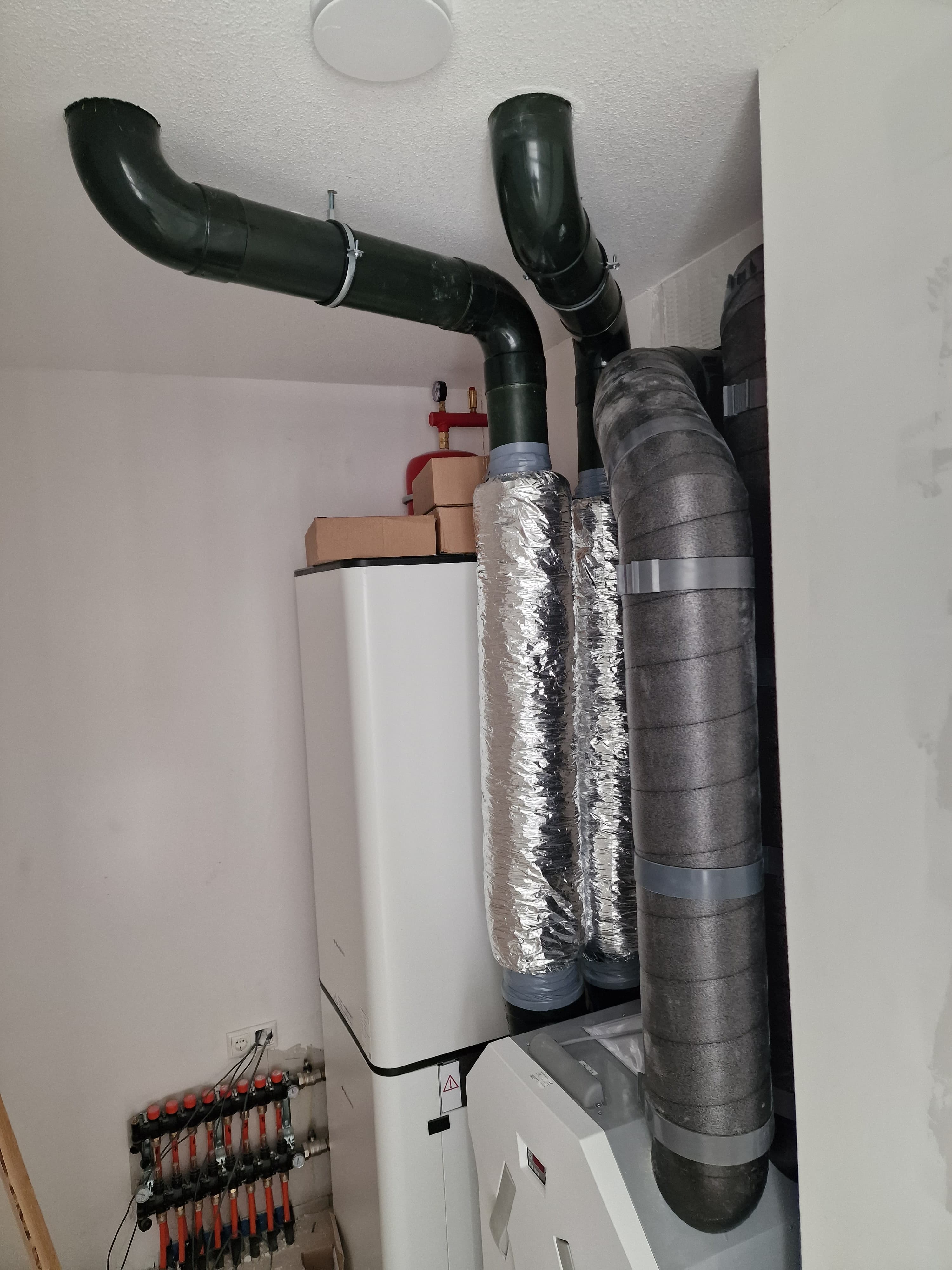 Expertly implemented heating system ensuring warmth and efficiency.